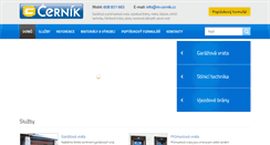 Desktop Screenshot of m-cernik.cz