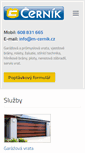 Mobile Screenshot of m-cernik.cz